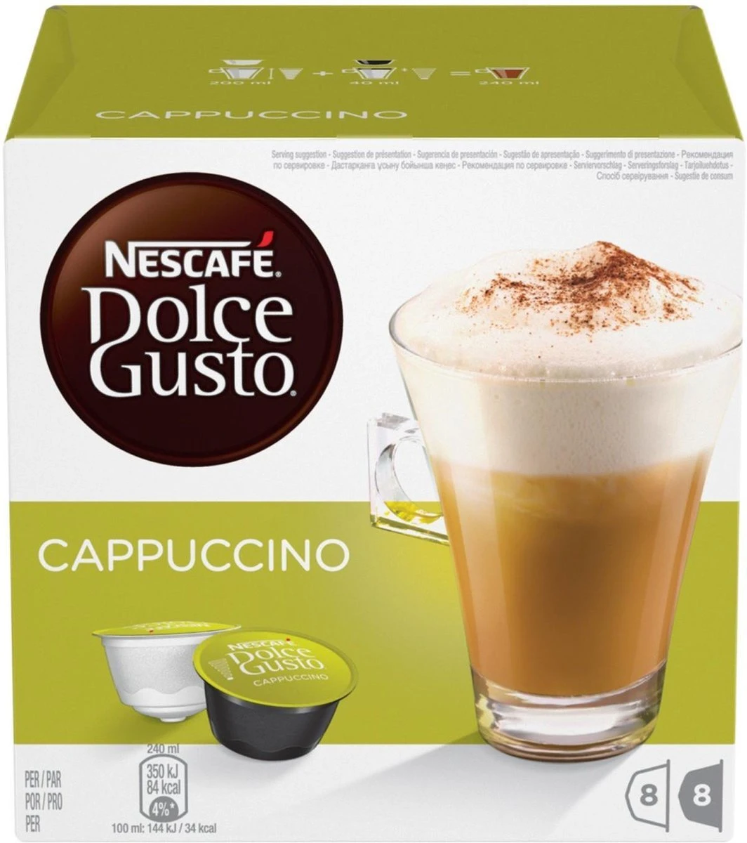 Nescafé Dolce Gusto Cappuccino - 6 X 16 Capsules - Afbeelding 2