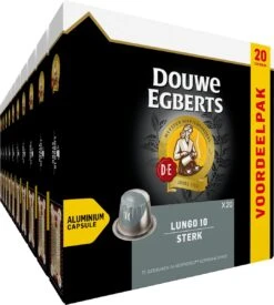 Douwe Egberts Lungo Sterk (10) - 10 X 20 Koffiecups