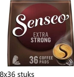 Senseo Base Extra Strong Koffiepads - 8 X 36 Pads