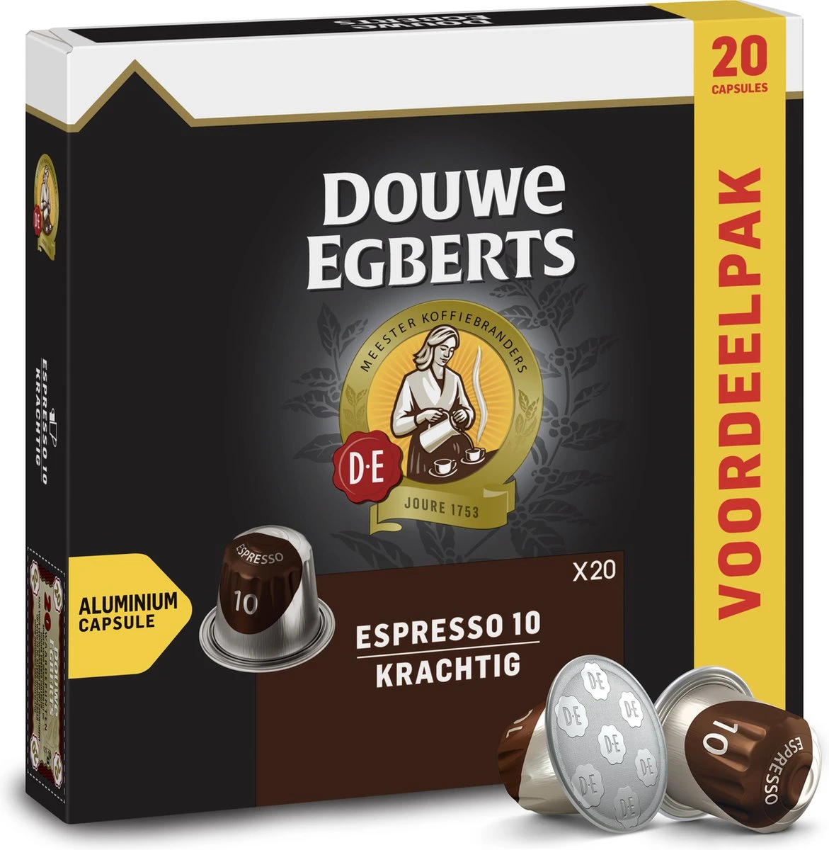 Douwe Egberts Espresso Krachtig Koffiecups - Intensiteit 10/12 - 10 X 20 Capsules - Afbeelding 9