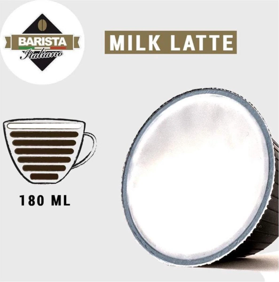 Barista Italiano Dolce Gusto Cappuccino Melk Low Fat - 80st - Afbeelding 2