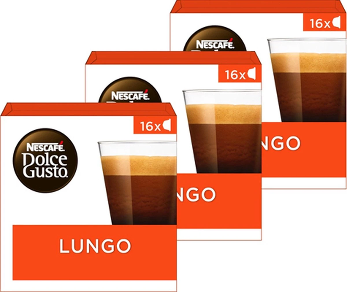 NESCAFÉ Dolce Gusto Lungo Koffie - 3 X 16 Cups