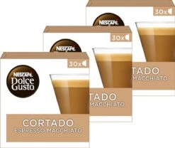 Nescafé Dolce Gusto Cortado Espresso Macchiato Capsules - 90 Koffiecups