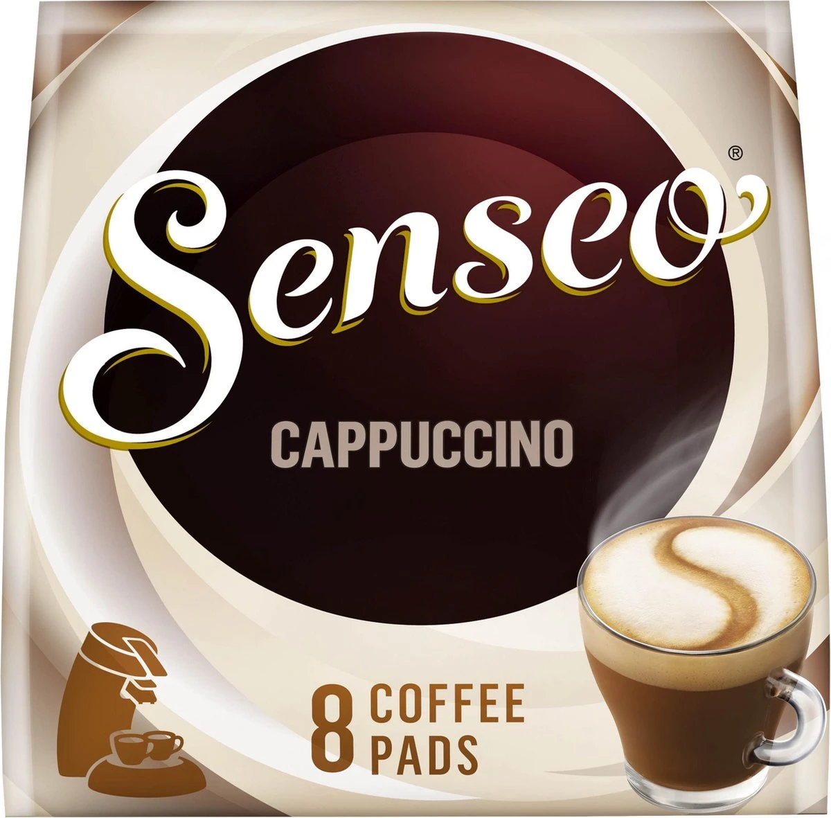 Senseo Cappuccino Koffiepads - 2/9 Intensiteit - 10 X 8 Pads - Afbeelding 8