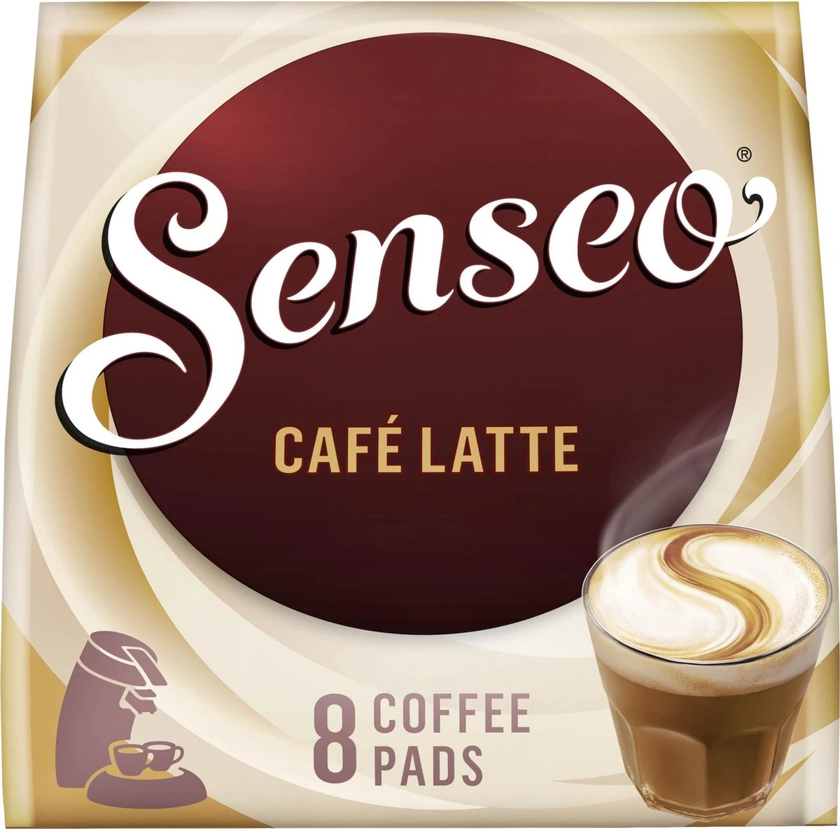Senseo Café Latte Koffiepads - 2/9 Intensiteit - 4 X 8 Pads - Afbeelding 6