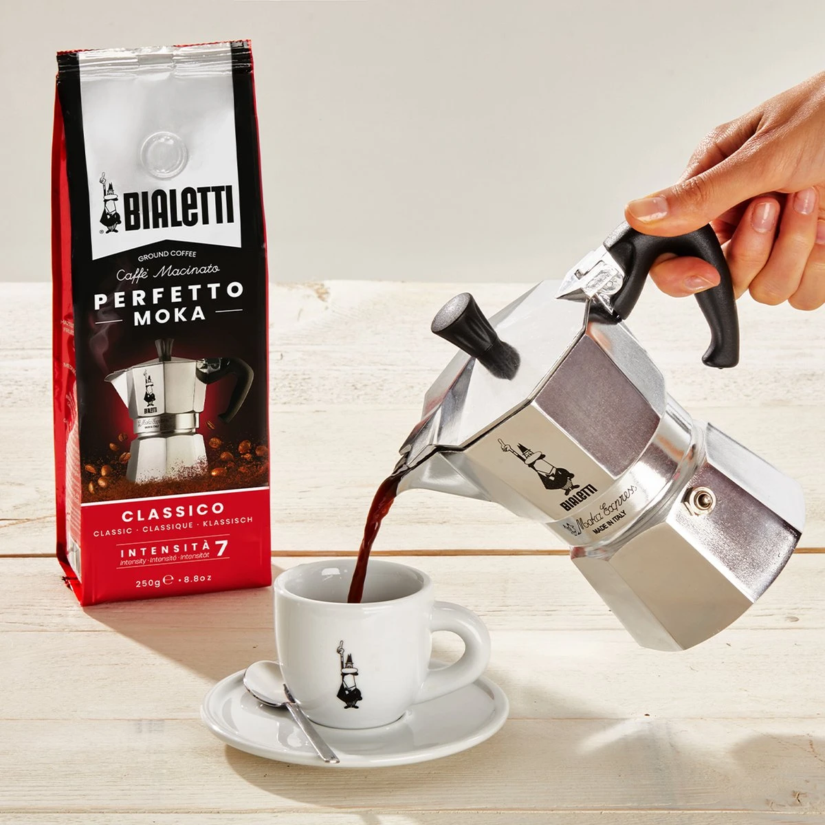 Bialetti Moka Classico Gemalen Koffie - 4 X 250 Gram - Afbeelding 5
