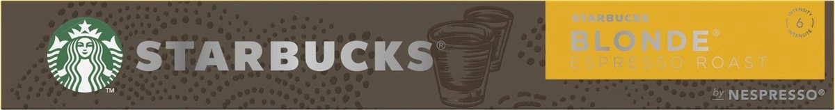 Starbucks By Nespresso Blonde Espresso Roast Capsules - 120 Koffiecups - Afbeelding 4