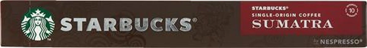 Starbucks By Nespresso Sumatra Espresso Dark Roast Capsules - 120 Koffiecups - Afbeelding 6