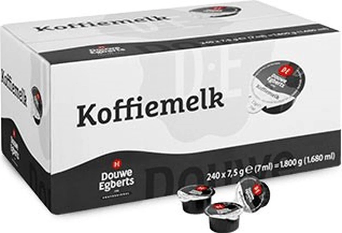 Douwe Egberts Koffiemelk Cups - 240 X 7,5 Gram