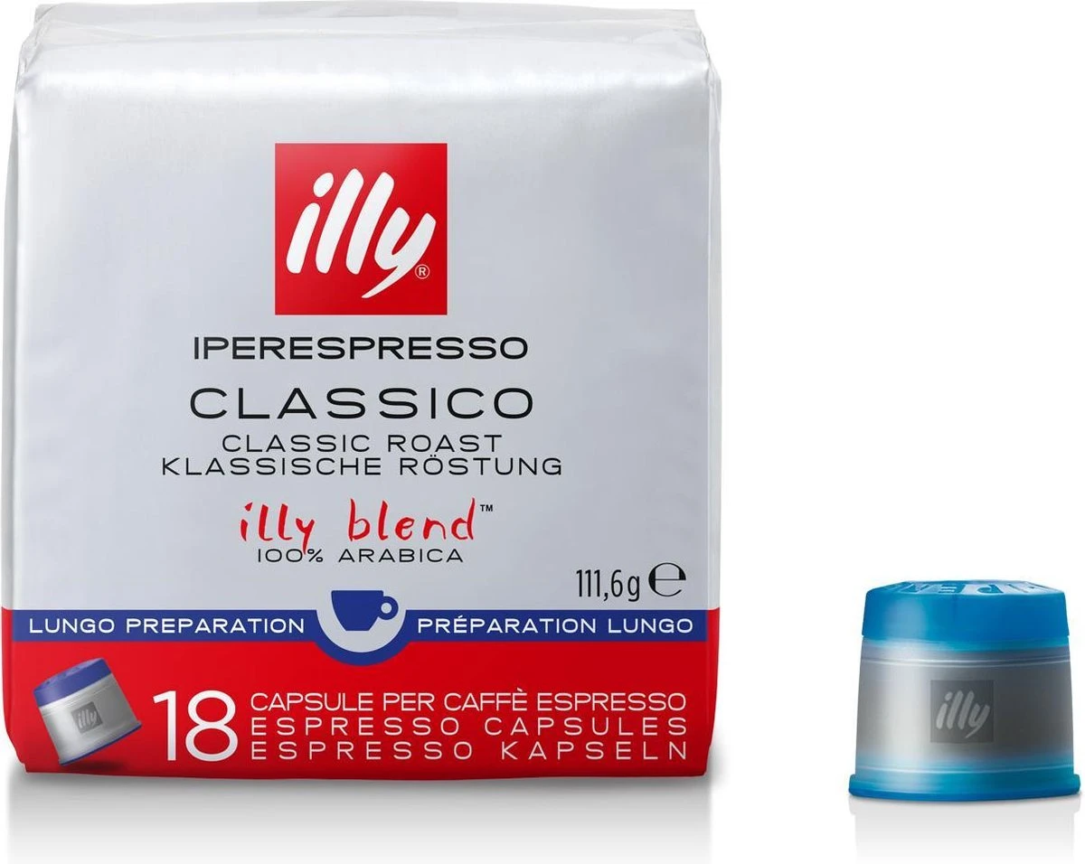 Illy - Iperespresso Koffie Home Classico Lungo 6 X 18 Capsules - Afbeelding 3
