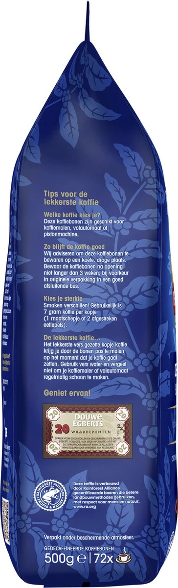 Douwe Egberts Décafé Koffiebonen - 4 X 500 Gram - Afbeelding 7