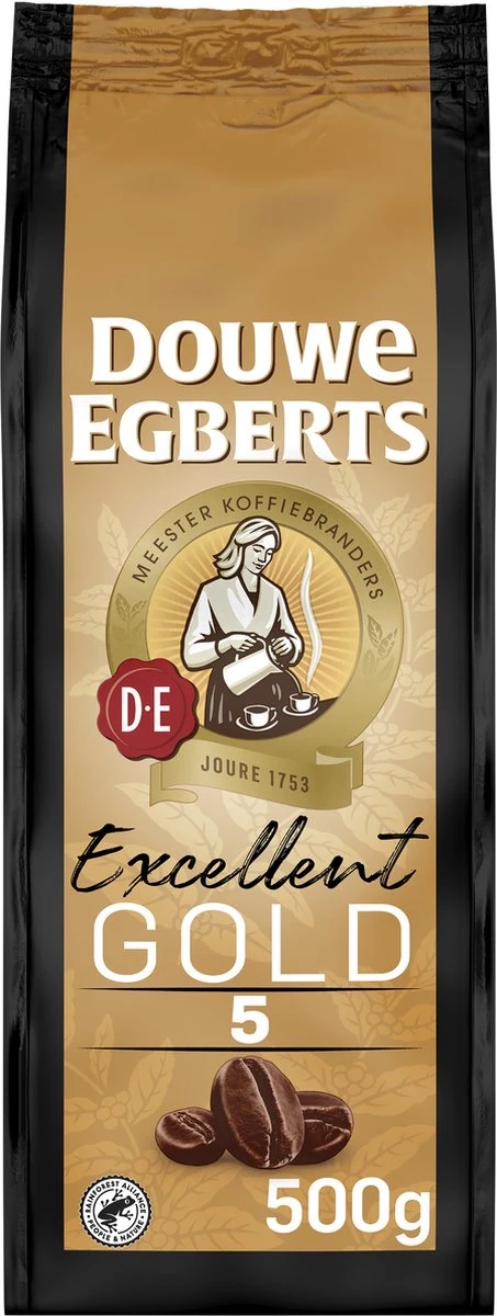 Douwe Egberts Excellent Gold Koffiebonen - 4 X 500 Gram - Afbeelding 2