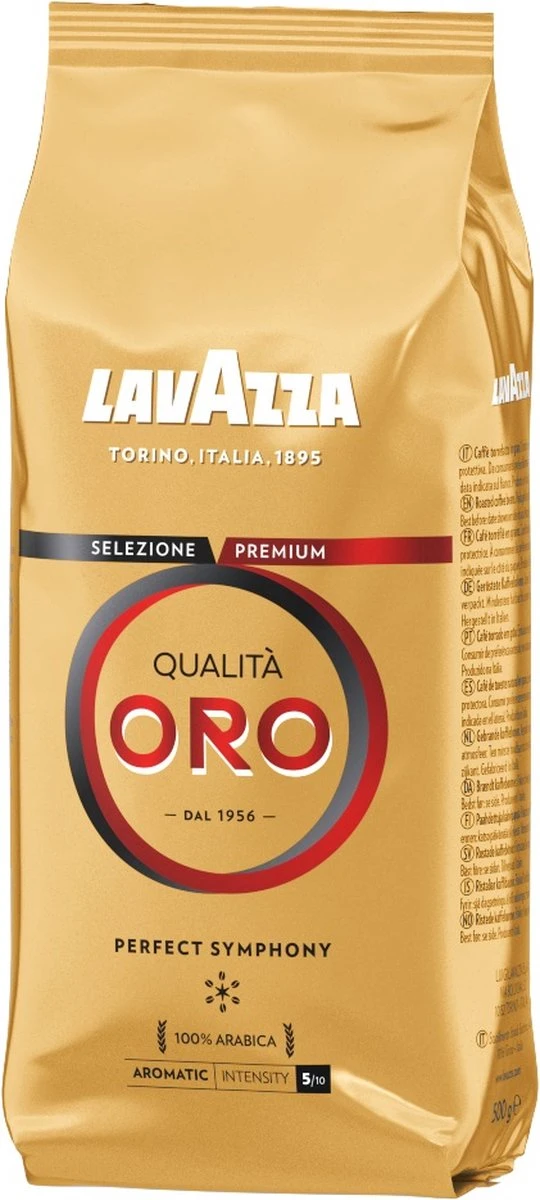 Lavazza Qualita Oro Koffiebonen - 500 Gram X4 - Afbeelding 6