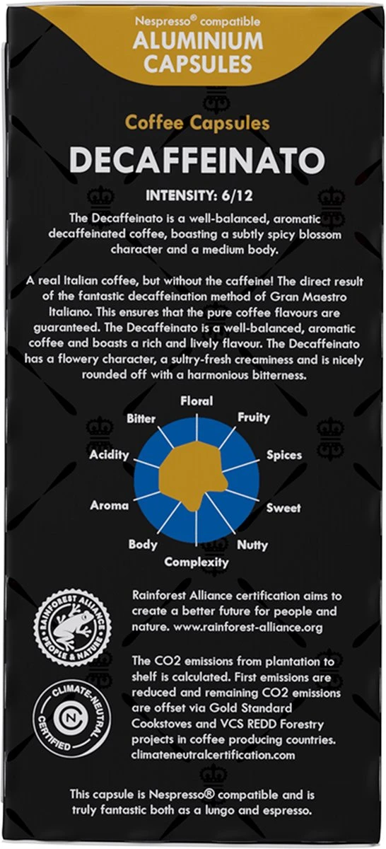 Gran Maestro Italiano - Koffiecups - Nespresso Compatibel Proefpakket - Espresso, Lungo En Meer - 10 X 20 Cups - Afbeelding 7