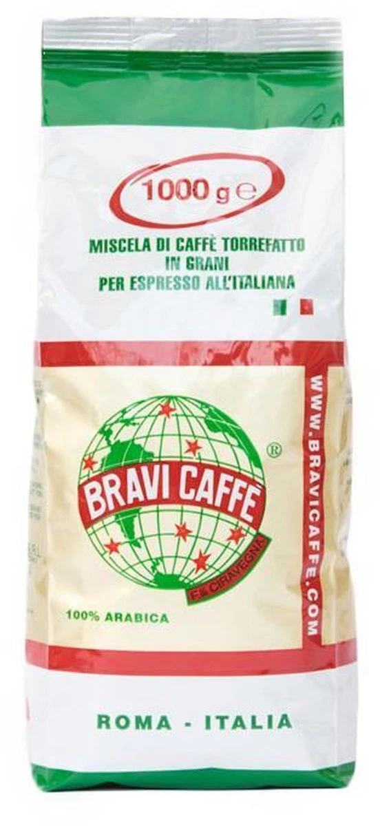 Bravi Caffe 100% Arabica Koffiebonen - 1 Kg