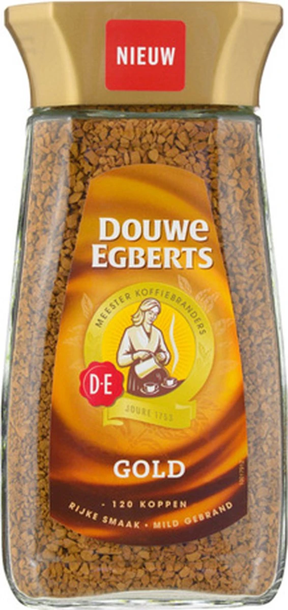 Douwe Egberts Gold Oploskoffie - 6 X Pot Van 200 Gram - Afbeelding 6
