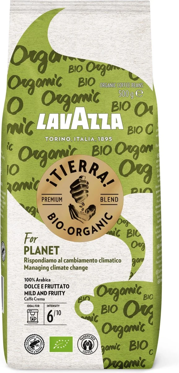 Lavazza Tierra For Planet Biologische Koffiebonen - 500 Gram X4 - Afbeelding 5