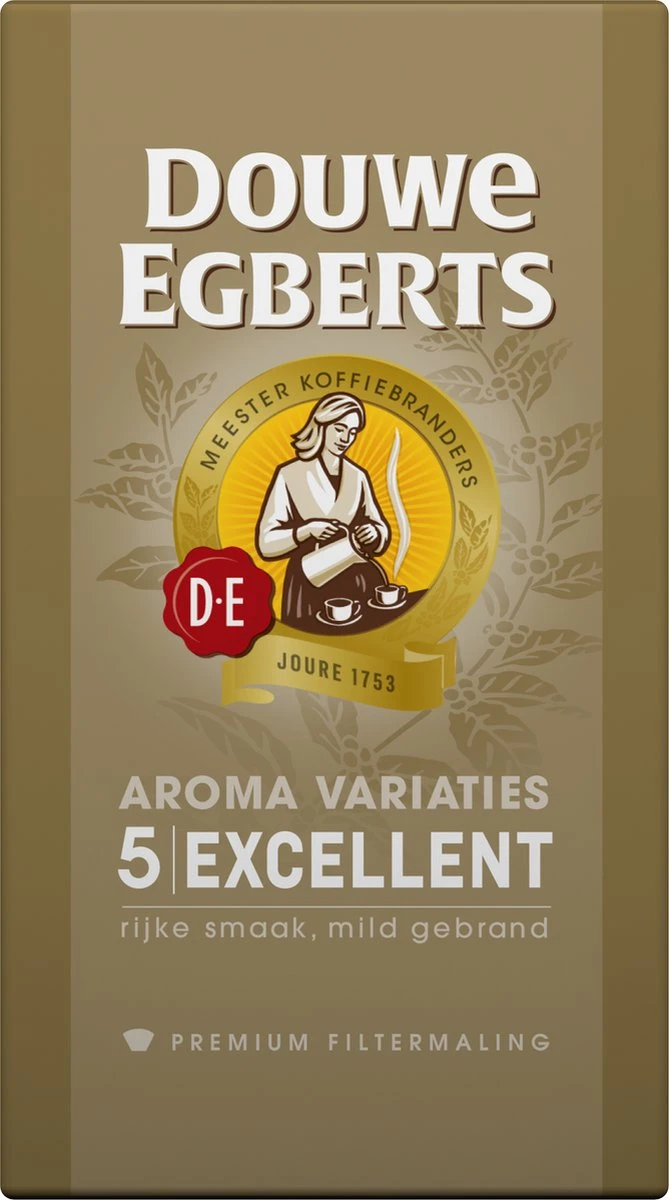 Douwe Egberts Excellent Filterkoffie - 6 X 500 Gram - Afbeelding 9