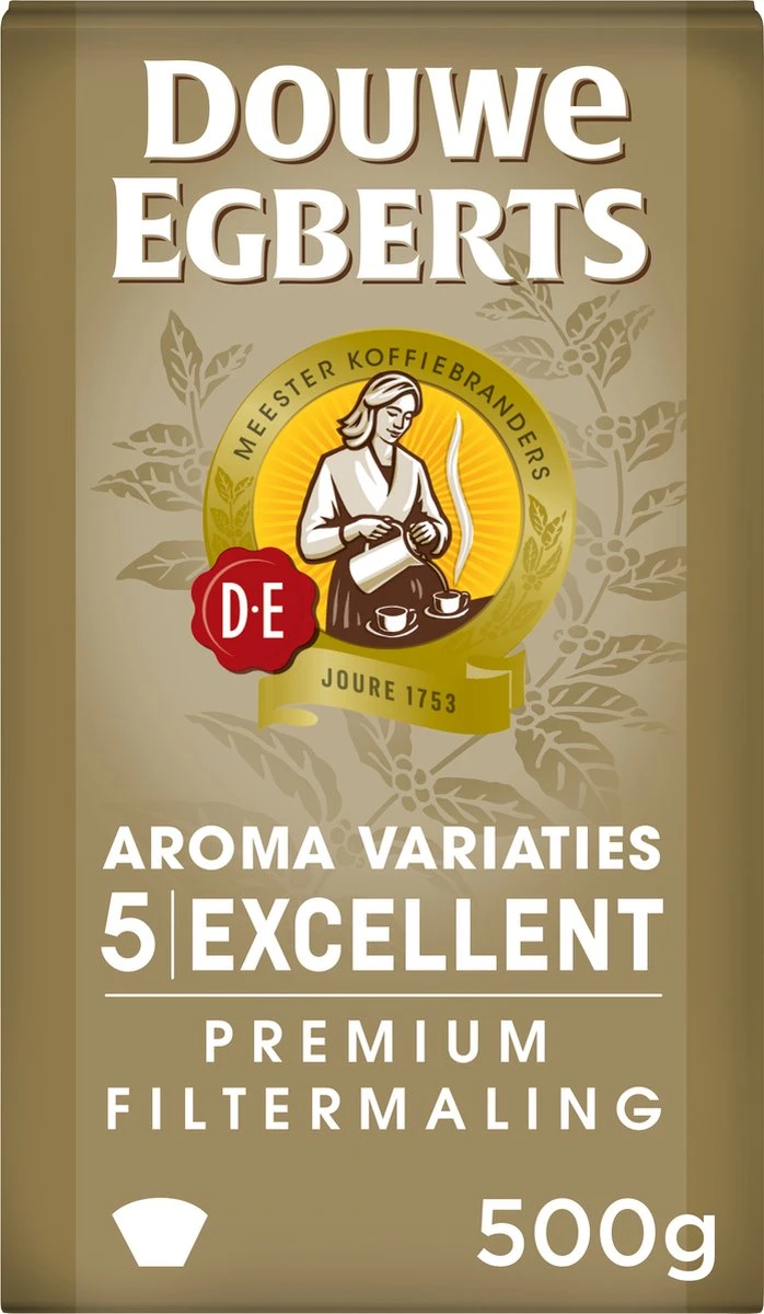 Douwe Egberts Excellent Filterkoffie - 6 X 500 Gram - Afbeelding 8
