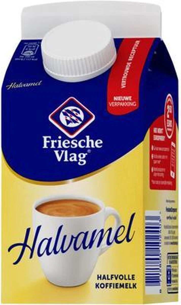 Friesche Vlag Koffiemelk Halvamel - 18 X 455 ML - Afbeelding 2