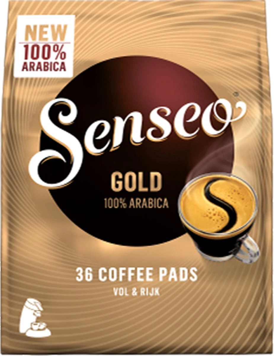 Senseo Gold Koffiepads - 5/9 Intensiteit - 10 X 36 Pads - Afbeelding 11